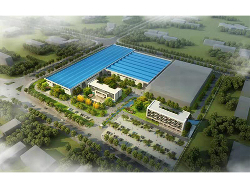 翔宇工業(yè)園建設(shè)效果圖-俯瞰圖