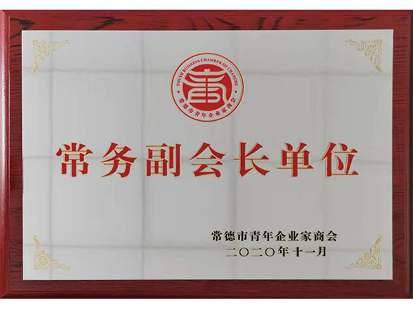 常德市青年企業(yè)家商會(huì)常務(wù)副會(huì)長(zhǎng)單位