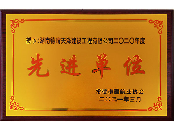 2020年市協(xié)會先進(jìn)單位2021年頒發(fā)